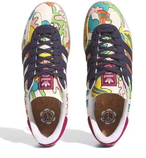 Colorful Cordoroy Crep Sneakers