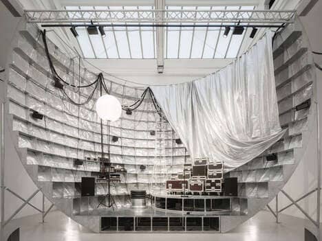 Reflective Hemispherical Theater Stages
