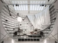 Reflective Hemispherical Theater Stages