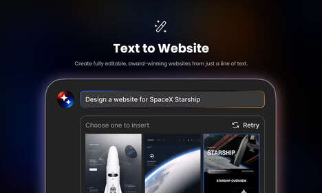 AI-Generated Dynamic Websites