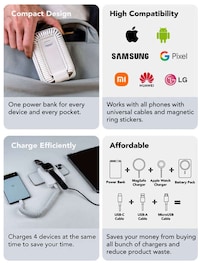 Modular Quad-Device Power Banks Image 3