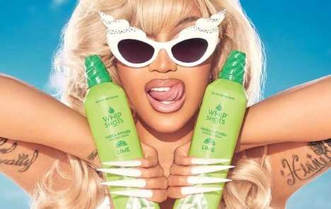 Boozy Lime-Flavored Whips
