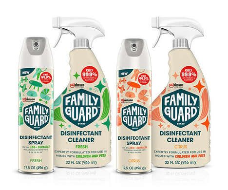 Family-Focused Disinfectant Lines