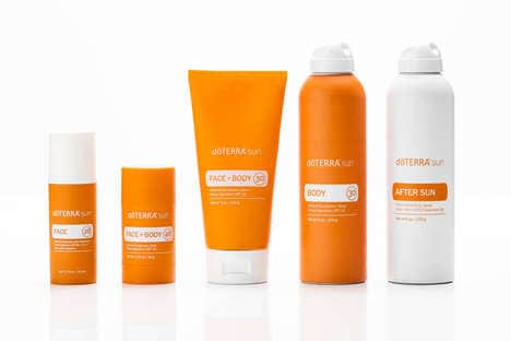 Essential Oil-Infused Sunscreens