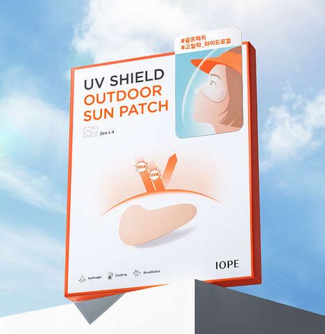 Cooling UV Patches