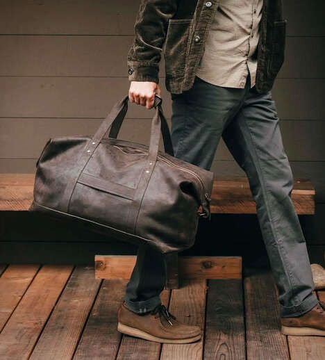 Intentionally Rustic Luggage Pieces
