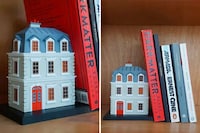 Parisian Building-Inspired Bookends