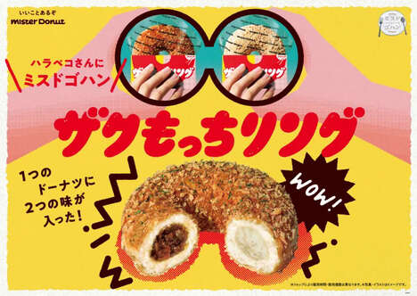 Savory Dual-Filling Donuts