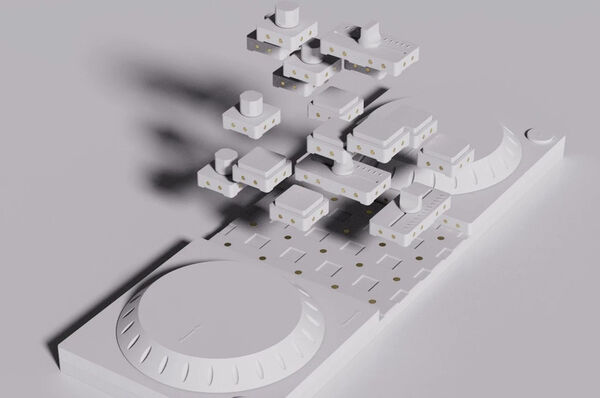 Interchangeable Component DJ Decks