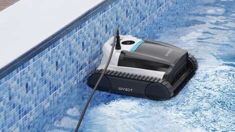 Solar-Powered Robotic Pool Cleaners