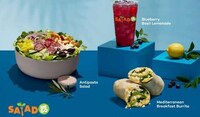 Cheesy Mediterranean Breakfast Burritos Image 1