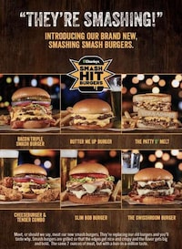 Flavourful Smash Burger Menus Image 1