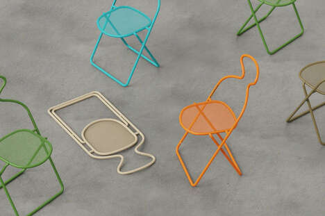 Mother Goddess Folding Chairs