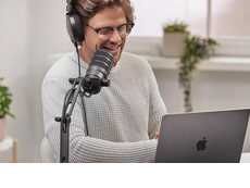 Broadcast-Quality Podcaster Microphones