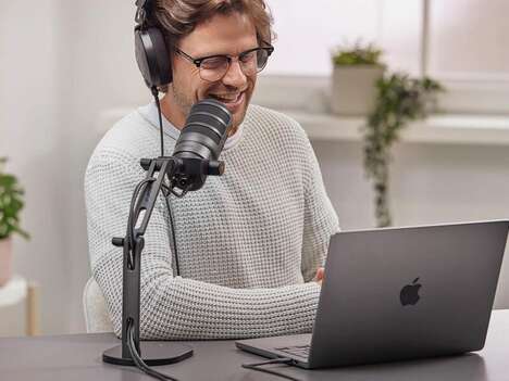 Broadcast-Quality Podcaster Microphones