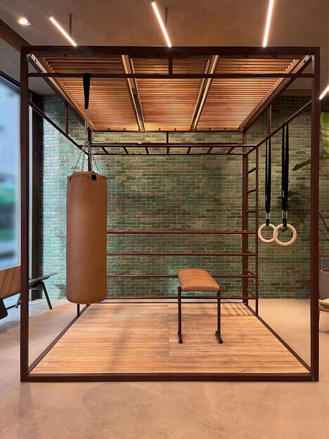 stylish outdoor gyms