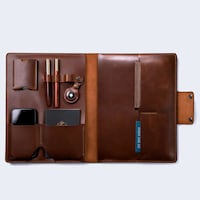 Luxe Leather Laptop Organizers Image 6