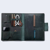 Luxe Leather Laptop Organizers Image 8