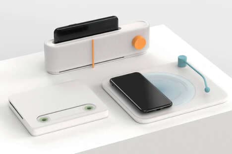 Retro Smartphone Music Systems