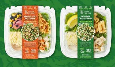 Premade Chicken-Packed Salads