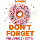 Complimentary Donut Cafe Promotions Image 1