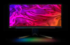 Oversized Ultra-Thin Gaming Monitors