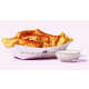 Spicy Sauce-Topped QSR Fries Image 1
