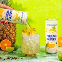 Pineapple-Flavored Probiotic Drinks