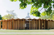 Sculptural Timber Gathering Spaces