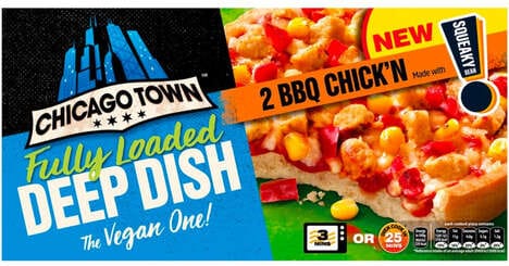 Meatless Deep Dish Pizzas