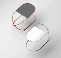 Ultra-Minimalist Metallic Coffee Tables Image 2