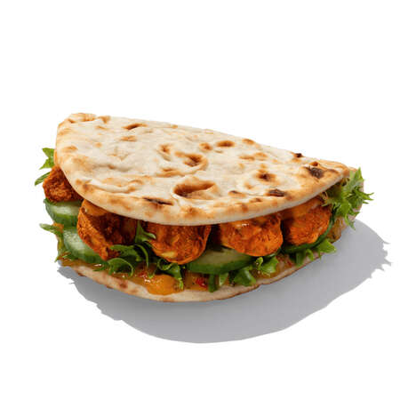 Vegan Tandoori Chicken Flatbreads