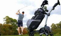 Remote-Controlled Golf Caddies Image 1
