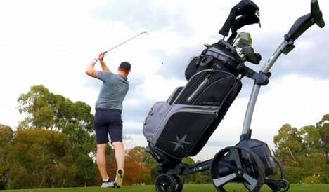 Remote-Controlled Golf Caddies