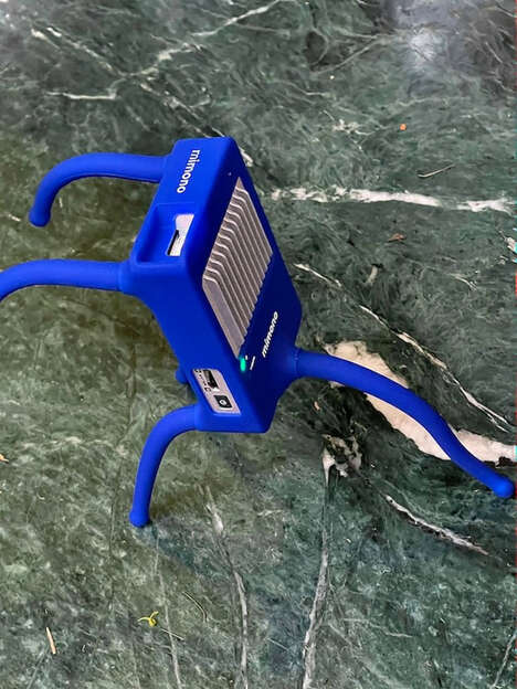 Bendy-Legged Portable Projectors