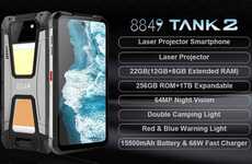 High-Power Projector Smartphones