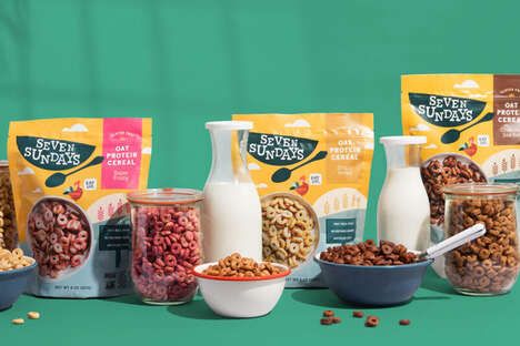 Upcycled Oat Protein Cereals
