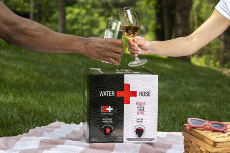 Hybrid Rosé Water Boxes