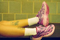 Sporty All-pink Sneakers Image 3