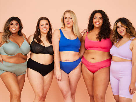 Stylish Size-Inclusive Intimates