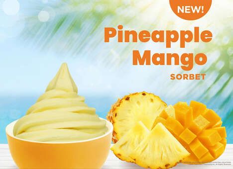 Pineapple Mango Sorbets