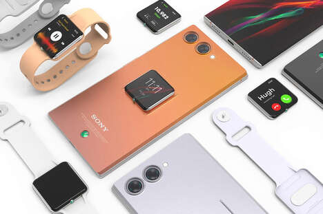 Smartwatch-Attached Smartphone Concepts