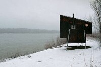 View-Overlooking Portable Wooden Saunas
