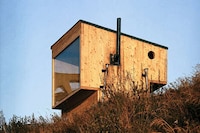 View-Overlooking Portable Wooden Saunas Image 4