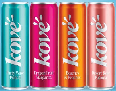 Vibrant Botanical Canned Cocktails