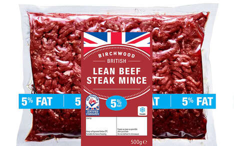 Recyclable Vacuum-Sealed Meat Packaging