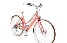 Bright Pink E-Bikes