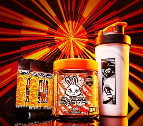 Superhero Anime Energy Drinks
