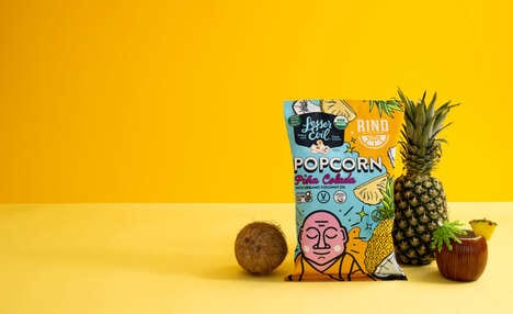 Cocktail-Flavored Popcorn Snacks