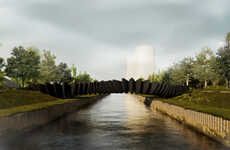 Sculptural Pedestrian Bridges